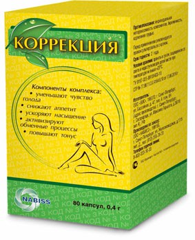 КОРРЕКЦИЯ КАПС. 0,4Г №80 (БАД) - Янаул